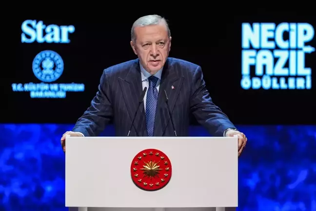 Cumhurbaşkanı Erdoğan, Necip Fazıl Ödülleri Töreni'nde konuştu: (1)