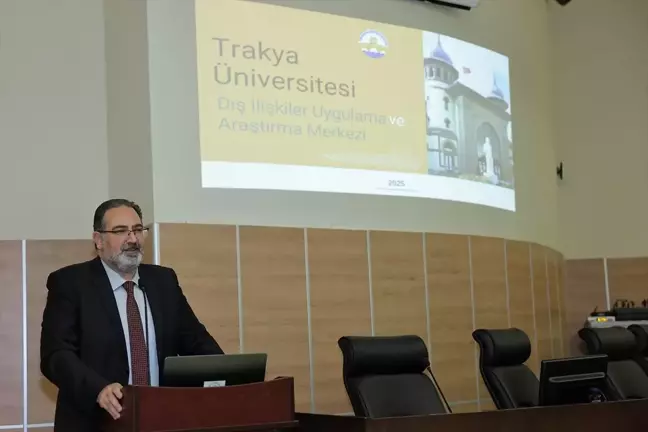 Trakya Üniversitesi Uluslararası Öğrenciler İçin Bilgilendirme Toplantısı Düzenledi