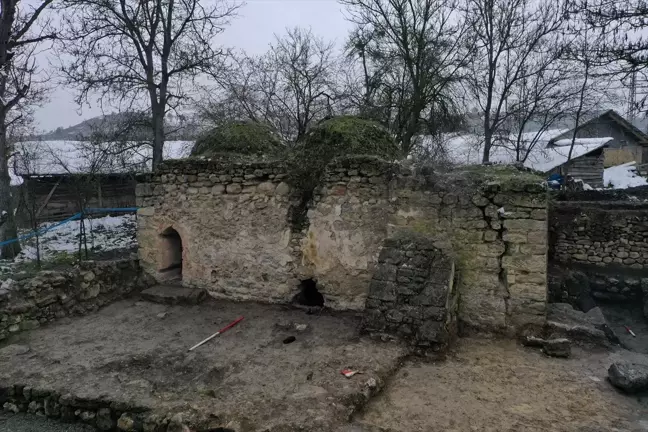 Kastamonu'da UNESCO Mirası Yanında Tarihi Hamamın Kazıları Başladı