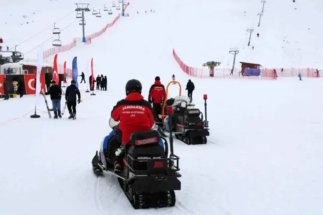 Bingöl Hesarek Kayak Merkezi'nde JAK Timi Görevlendirildi