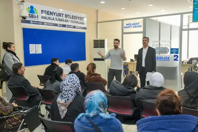 Esenyurt Belediyesi İstihdam Merkezi, İş Arayanlar için Umut Oluyor