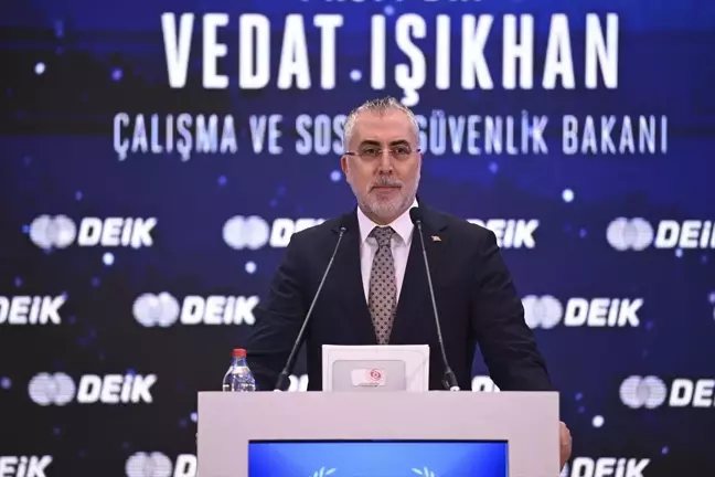 Bakan Işıkhan, DEİK 6. Ticari Diplomasi Ödülleri Töreni'nde konuştu Açıklaması