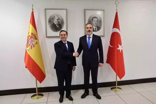 Hakan Fidan ve İspanyol Bakan'dan Suriye ve Gazze Üzerine Görüşme