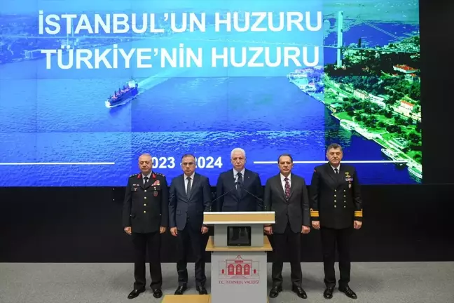 İstanbul Valisi Gül, 2024 yılına ilişkin emniyet verilerini açıkladı Açıklaması