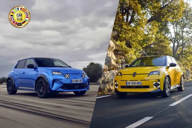 Renault 5 E-Tech Elektrikli ve Alpine A290, 2025 Yılının Otomobili Seçildi