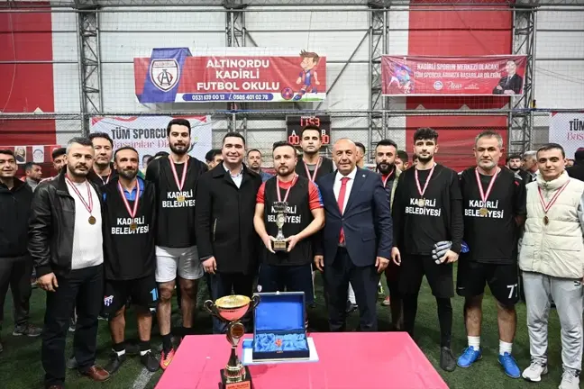 Kadirli'de Futbol Turnuvası Sona Erdi