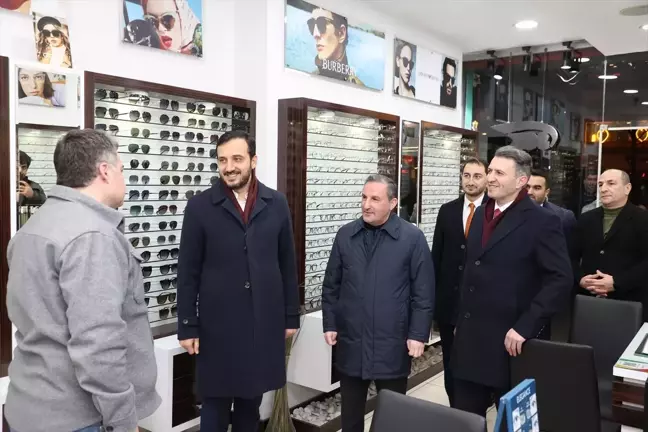 AK Parti İstanbul İl Başkan Adayı Abdullah Özdemir Sultanbeyli'de Esnafı Ziyaret Etti