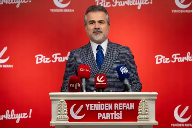 Yeniden Refah Partisi Genel Başkan Yardımcısı Kılıç, MYK sonrası konuştu Açıklaması