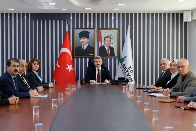 Artvin'de İstihdam ve Mesleki Eğitim Kurulu Toplantısı