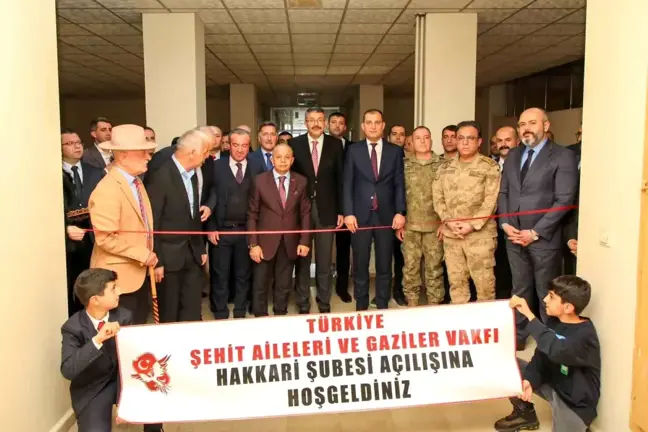 TUSAG Hakkari Şubesi dualar eşliğinde açıldı