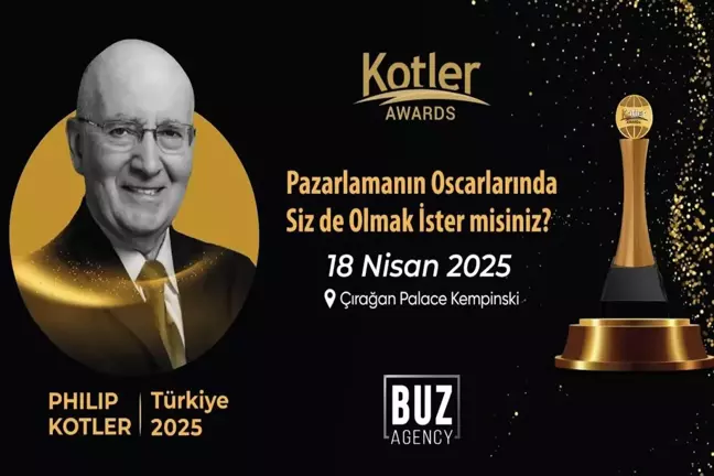 World Marketing Summit ve Kotler Awards 18 Nisan'da, Çırağan Sarayı'nda