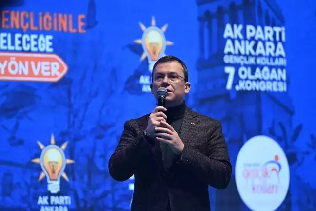 AK Parti Genel Sekreteri Şahin, Ankara İl Gençlik Kolları Kongresi'nde konuştu Açıklaması