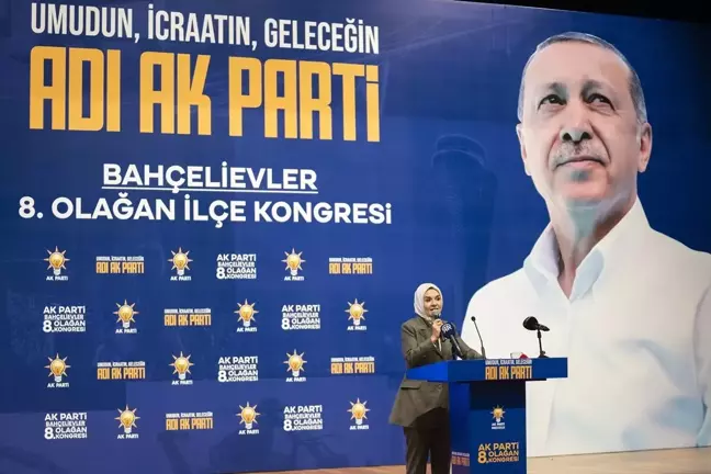 Bakan Göktaş, AK Parti Bahçelievler 8. Olağan İlçe Kongresi'nde konuştu Açıklaması