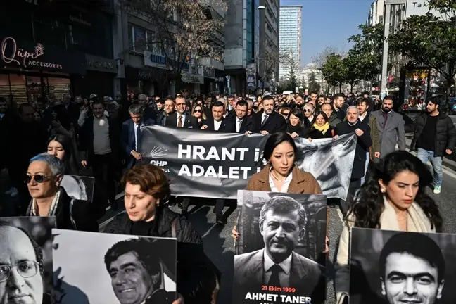 Hrant Dink İçin 18. Yıl Anma Töreni Düzenlendi