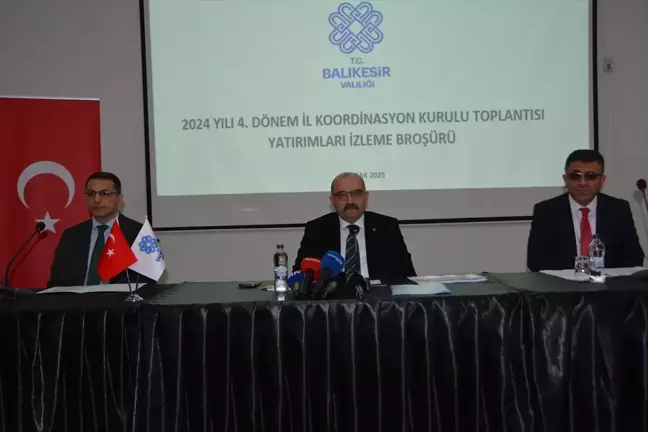 Balıkesir İl Koordinasyon Kurulu 2025 Toplantısı Gerçekleşti