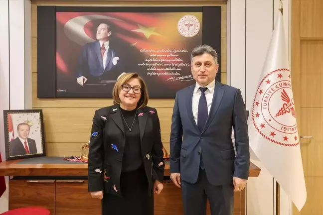 Fatma Şahin ve Dr. Beytullah Şahin Sağlık İşbirliğini Geliştiriyor