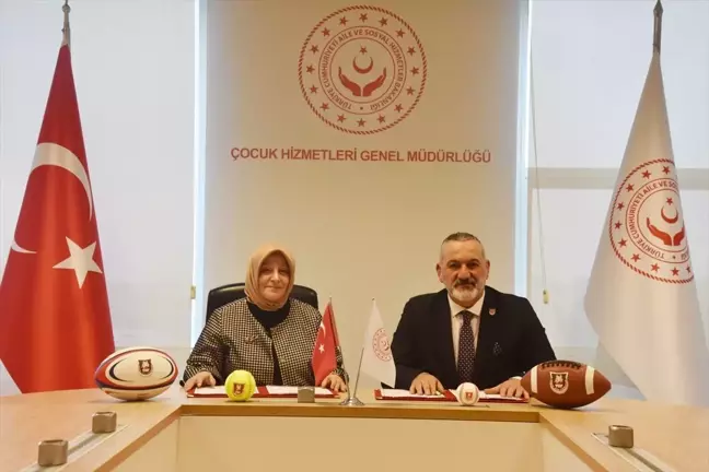 Çocukların Sporla Büyümesi İçin İşbirliği Protokolü İmzalandı