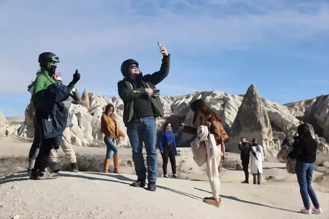 Kapadokya, Yarıyıl Tatilinde Yerli Turistlerin Gözdesi Oldu