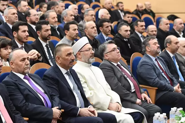 Diyanet İşleri Başkanı Erbaş'tan Aile Vurgusu