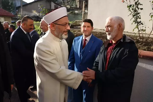 Diyanet İşleri Başkanı Erbaş Zonguldak'ta Miraç Kandil'i programında konuştu Açıklaması