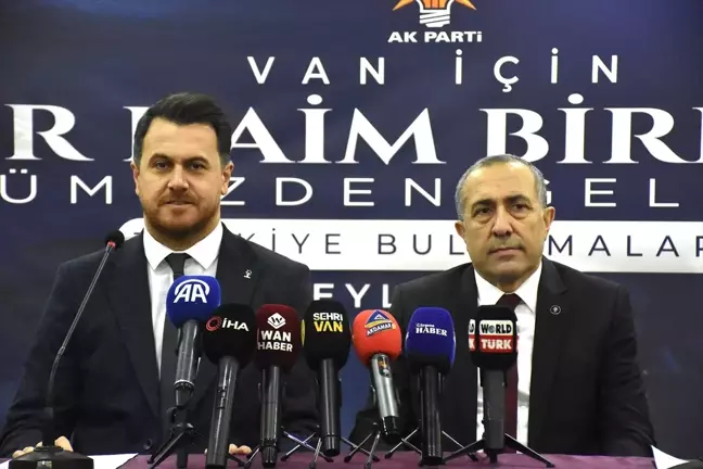 Van'da AK Parti İl Başkanı seçilen Arvas, görevine başladı