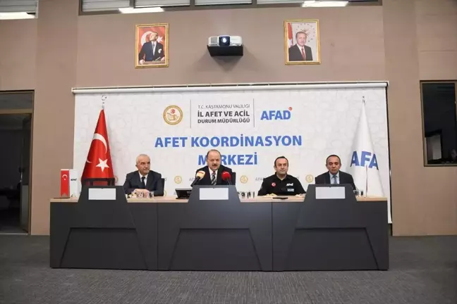 Kastamonu'da AFAD Akreditasyon Arma Töreni Düzenlendi