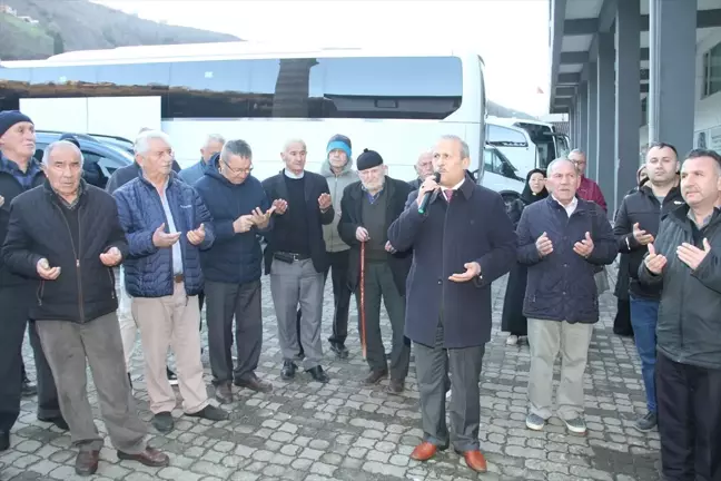 Giresun'da Umreye Gidilecek Kafileler için Uğurlama Programları Düzenlendi