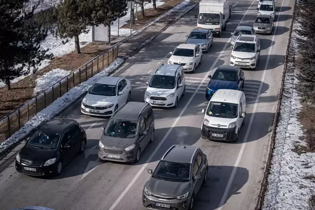 Erzurum'da Araç Sayısının Artışı Hava Kirliliğini Tetikliyor