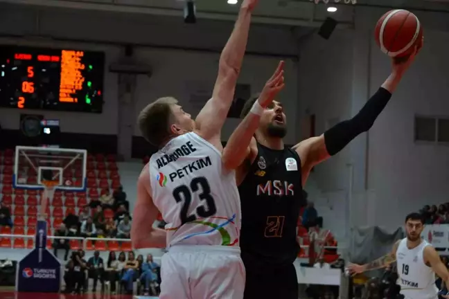 Aliağa Petkimspor, Mersin Spor'a 85-77 Mağlup Oldu