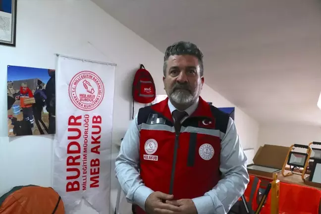 Burdur MEB AKUB Ekibi, Depremzedelere Umut Oldu