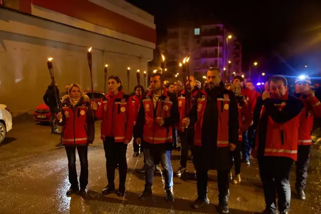 Osmaniye'de depremde yaşamını yitirenler anıldı