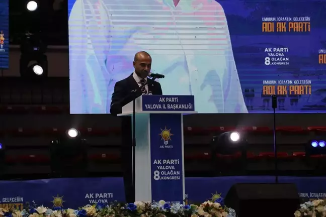 Umut Güçlü, AK Parti Yalova İl Başkanlığına Yeniden Seçildi