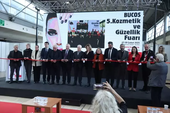 Bursa'da 5. BUCOS Kozmetik ve Güzellik Fuarı Açıldı