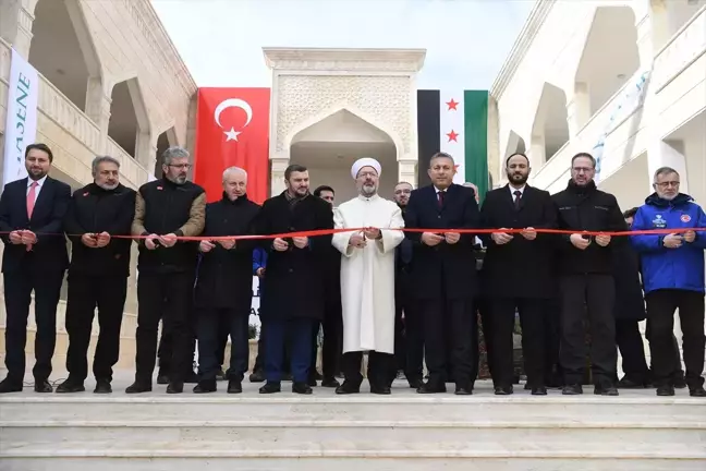 Diyanet İşleri Başkanı Erbaş, Azez'de Hasene Kompleksi'ni Açtı