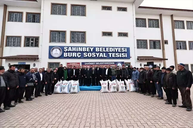 Gaziantep'te 7 Bin Ton Yem Desteği Dağıtılıyor