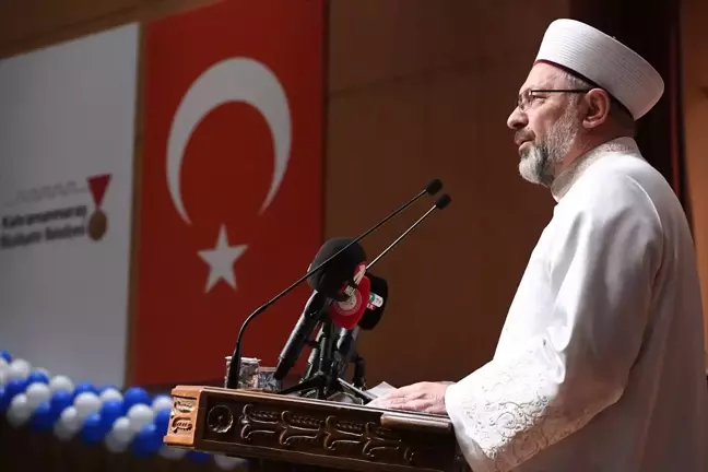 Diyanet İşleri Başkanı Erbaş: Dayanışma ve Paylaşma Ruhumuz En Bariz Karakterimizdir