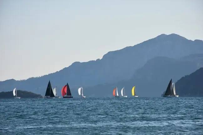 Marmaris MIYC Kış Trofesi Yat Yarışları'nın 2. Ayağı Başladı