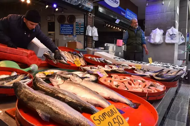 Trabzon'da Hava Koşulları Balık Fiyatlarını Yükseltti