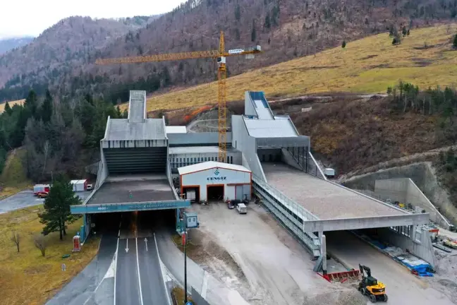 Karavanke Tüneli'nde Altyapı Çalışmaları Tamamlandı