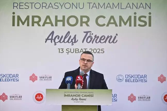 Üsküdar'daki İmrahor Camisi ibadete açıldı