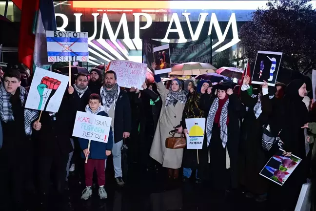 Özgürlük Nöbeti Platformu'ndan Trump'a Protesto