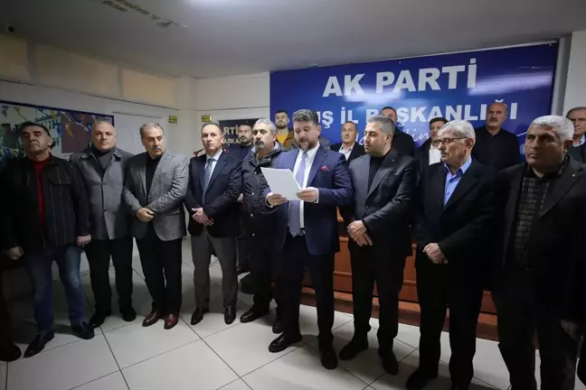 AK Parti Muş Başkanı Emre, partilileri 8. Olağan Büyük Kongre'ye davet etti