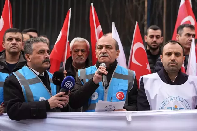 Büro Memur-Sen, Merasim Sokak'taki Terör Saldırısının 9. Yılında Anma Töreni Düzenledi