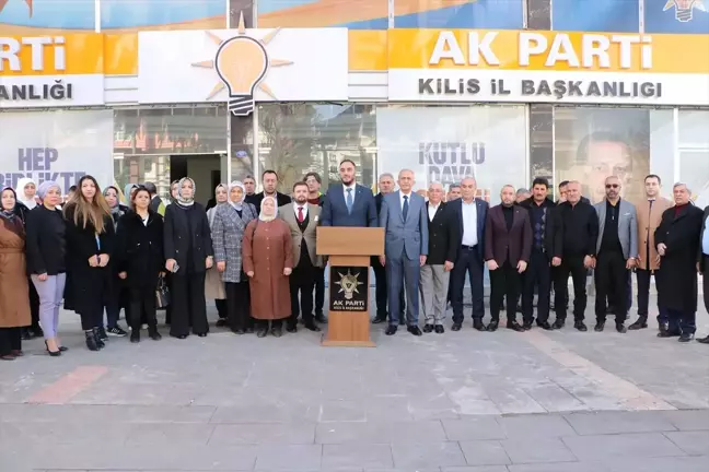 AK Parti Kilis Merkez İlçe Başkanı Yeğin, Kongreye Davet Etti