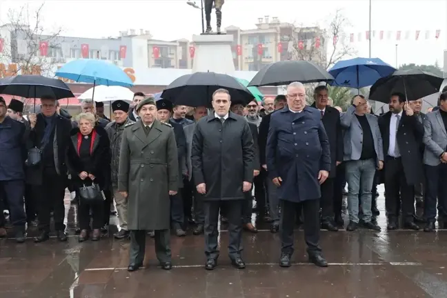 Kurtuluş Savaşı kahramanı Köprülü Hamdi Bey Edremit'te anıldı