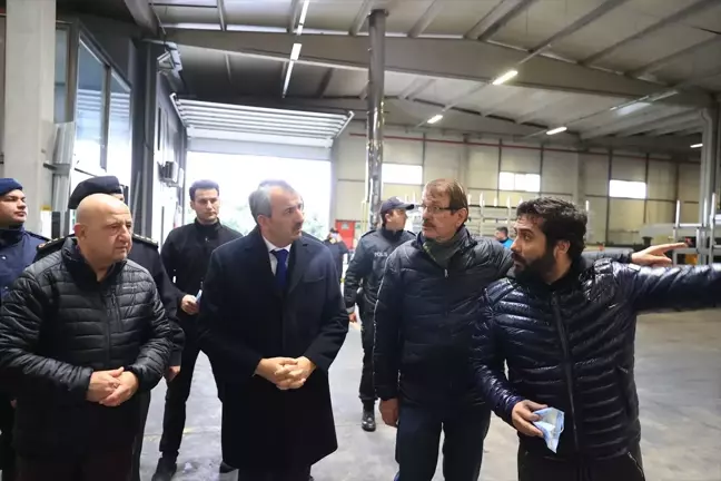 Edirne'de Alüminyum Fabrikasında Yangın Söndürüldü