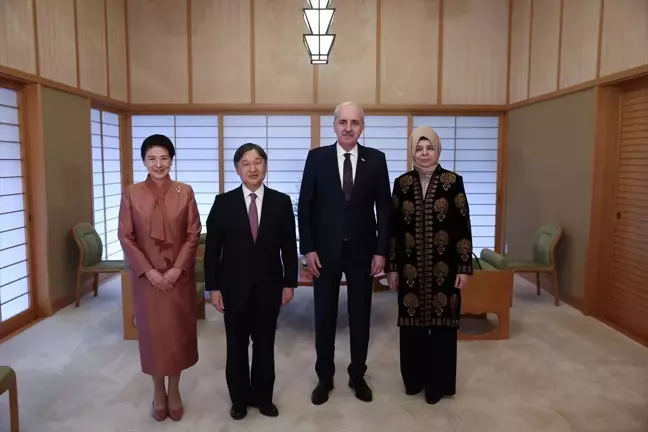 TBMM Başkanı Numan Kurtulmuş, Japonya İmparatoru Naruhito ile Bir Araya Geldi