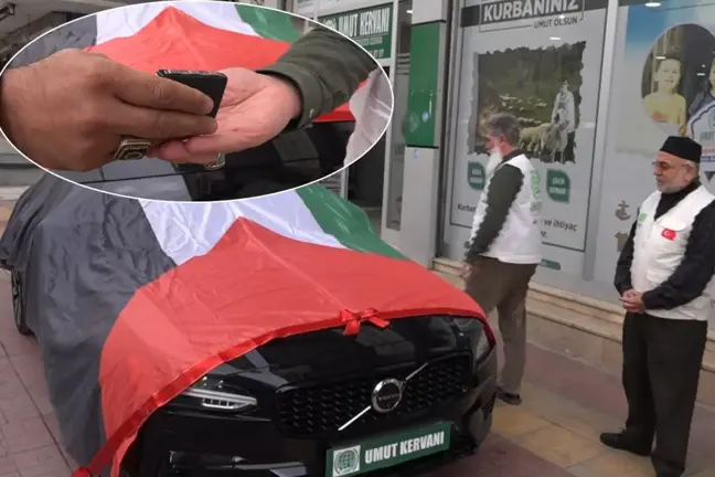 G�r�nt�lerden etkilendi, 5 milyon liral�k arac�n� ba���lad�