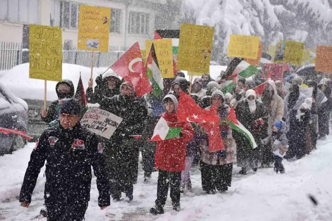 Sakarya'da 'Gazze Direnişine Destek Zamanı' Mitingi