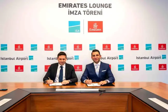 Emirates ve İGA İstanbul Havalimanı'ndan Stratejik Ortaklık